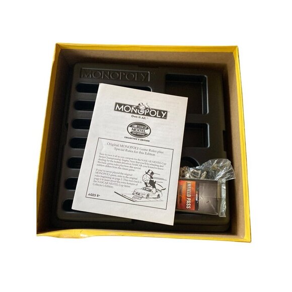 Monopoly NASCAR Nextel Cup Series Collector's Edition 2005 USA Boardgame - Picture 2 of 10